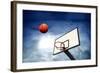 Basketball-olly2-Framed Photographic Print