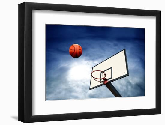 Basketball-olly2-Framed Photographic Print