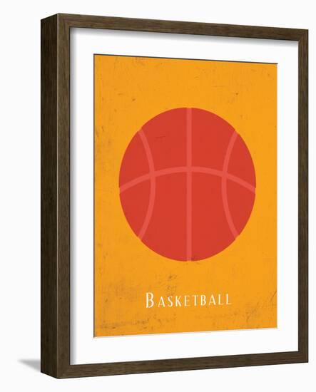 Basketball-null-Framed Art Print