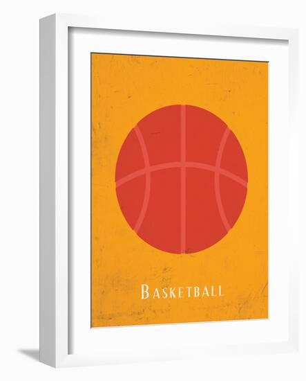 Basketball-null-Framed Art Print