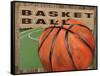 Basketball-Todd Williams-Framed Stretched Canvas