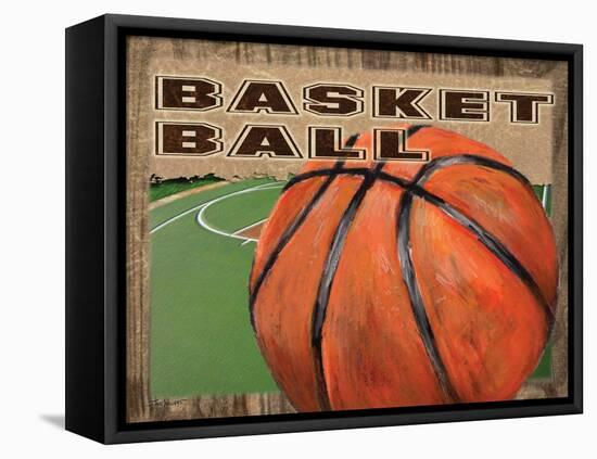 Basketball-Todd Williams-Framed Stretched Canvas