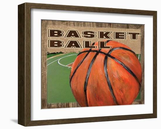Basketball-Todd Williams-Framed Art Print