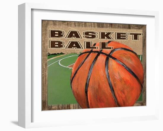 Basketball-Todd Williams-Framed Art Print