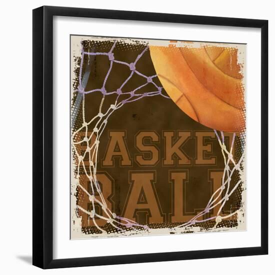 Basketball-null-Framed Giclee Print