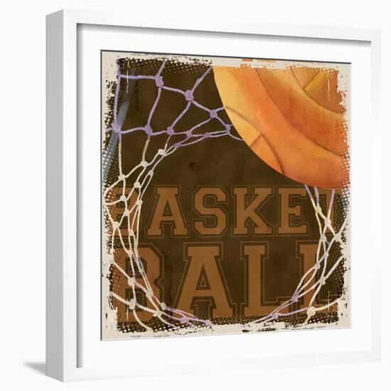 Basketball-null-Framed Giclee Print