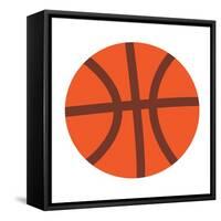 Basketball-Jace Grey-Framed Stretched Canvas