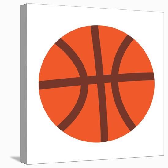 Basketball-Jace Grey-Stretched Canvas