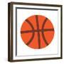 Basketball-Jace Grey-Framed Art Print