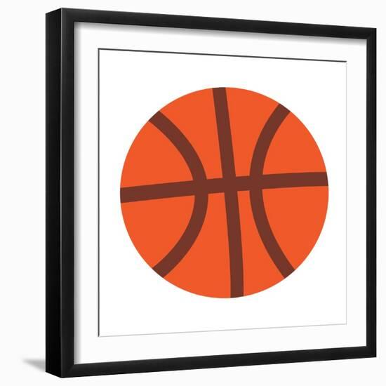 Basketball-Jace Grey-Framed Art Print