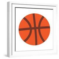 Basketball-Jace Grey-Framed Art Print