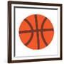 Basketball-Jace Grey-Framed Art Print