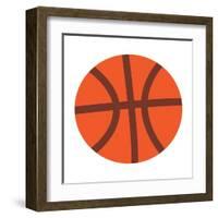 Basketball-Jace Grey-Framed Art Print