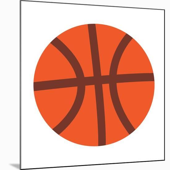 Basketball-Jace Grey-Mounted Art Print
