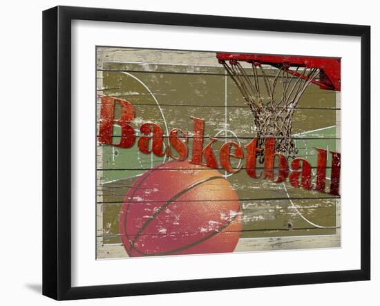 Basketball-Karen Williams-Framed Giclee Print