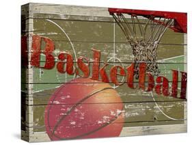 Basketball-Karen Williams-Stretched Canvas