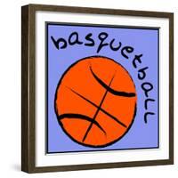 Basketball-null-Framed Giclee Print