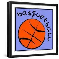 Basketball-null-Framed Giclee Print