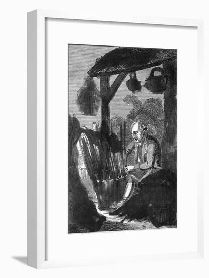 Basketmaker 1827-null-Framed Art Print