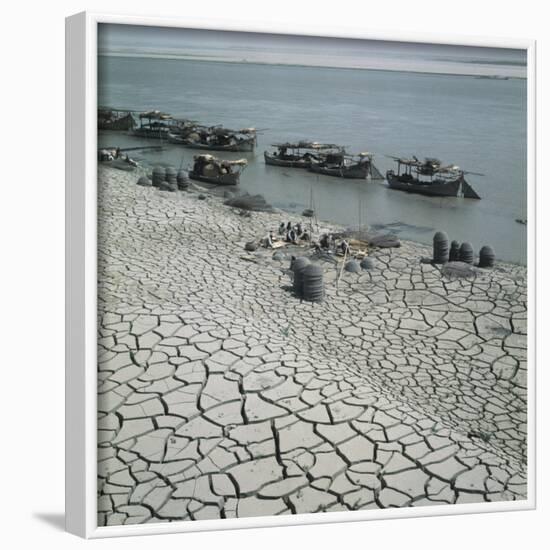 Basketmakers on the Shores of the Indus River-Paul Almasy-Framed Photographic Print