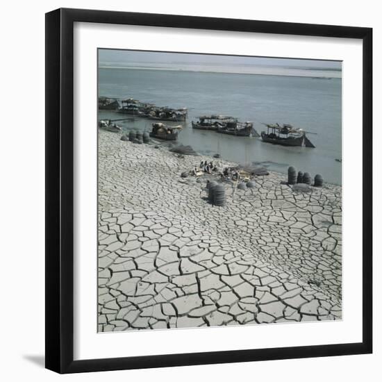 Basketmakers on the Shores of the Indus River-Paul Almasy-Framed Photographic Print