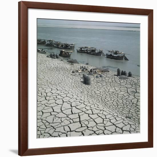 Basketmakers on the Shores of the Indus River-Paul Almasy-Framed Photographic Print