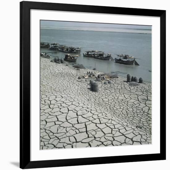 Basketmakers on the Shores of the Indus River-Paul Almasy-Framed Photographic Print