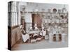 Basketry Workshop at Elm Lodge Residential School for Elder Blind Girls, London, 1908-null-Stretched Canvas