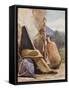 Baskets and Amphora-Giacinto Gigante-Framed Stretched Canvas