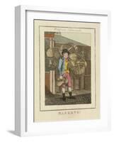 Baskets!, Cries of London, 1804-William Marshall Craig-Framed Giclee Print