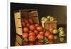 Baskets of Plums-Levi Wells Prentice-Framed Giclee Print
