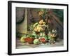 Baskets of Summer Fruits-William Hammer-Framed Giclee Print