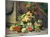 Baskets of Summer Fruits-William Hammer-Mounted Giclee Print