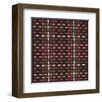 Basketweave Straight (Red)-Susan Clickner-Framed Giclee Print