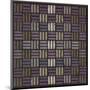 Basketweave Triple Play - Plum-Susan Clickner-Mounted Giclee Print