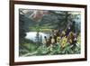 Basking in the Balsams-Kevin Daniel-Framed Giclee Print