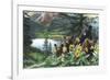 Basking in the Balsams-Kevin Daniel-Framed Giclee Print