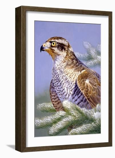 Basking-Joh Naito-Framed Giclee Print