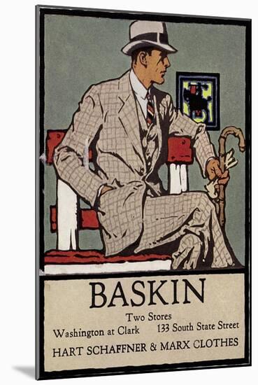 Baskins Fashion I-null-Mounted Art Print