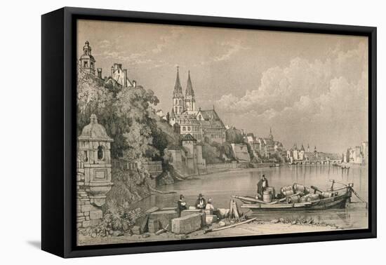 'Basle', c1830 (1915)-Samuel Prout-Framed Stretched Canvas