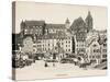 Basle - Switzerland - Barfusserplatz-null-Stretched Canvas