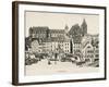 Basle - Switzerland - Barfusserplatz-null-Framed Photographic Print