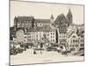 Basle - Switzerland - Barfusserplatz-null-Mounted Photographic Print