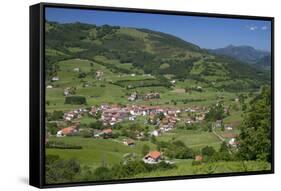 Basque Countryside Near Bilbao, Biscay, Spain-David R. Frazier-Framed Stretched Canvas