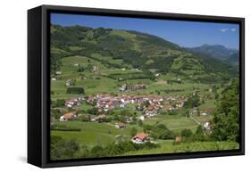 Basque Countryside Near Bilbao, Biscay, Spain-David R. Frazier-Framed Stretched Canvas