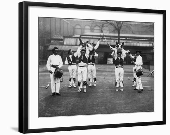 Basque Dancing Men-null-Framed Photographic Print