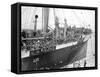 Basque Refugee Children from Bilbao Crowd the Deck of the Barcelona Liner Habana-null-Framed Stretched Canvas