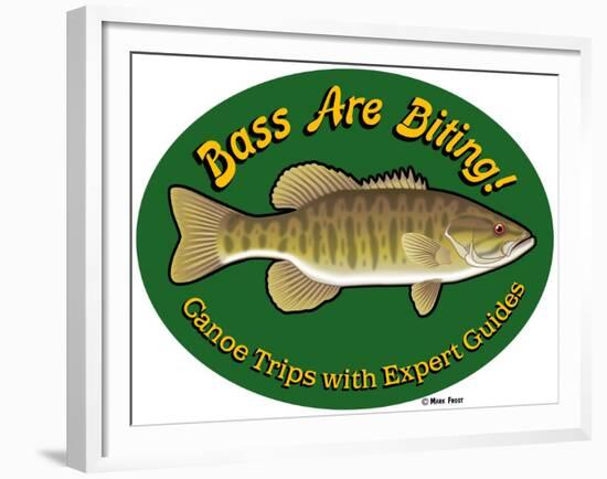Bass are Biting-Mark Frost-Framed Giclee Print