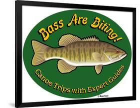 Bass are Biting-Mark Frost-Framed Giclee Print