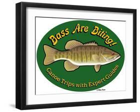 Bass are Biting-Mark Frost-Framed Giclee Print